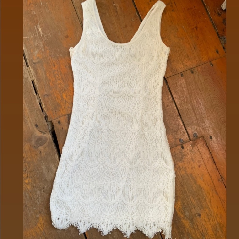 Cute white dress